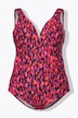 Maillot de bain avec bonnets souples, tige métallique et motif à pois, matière recyclée