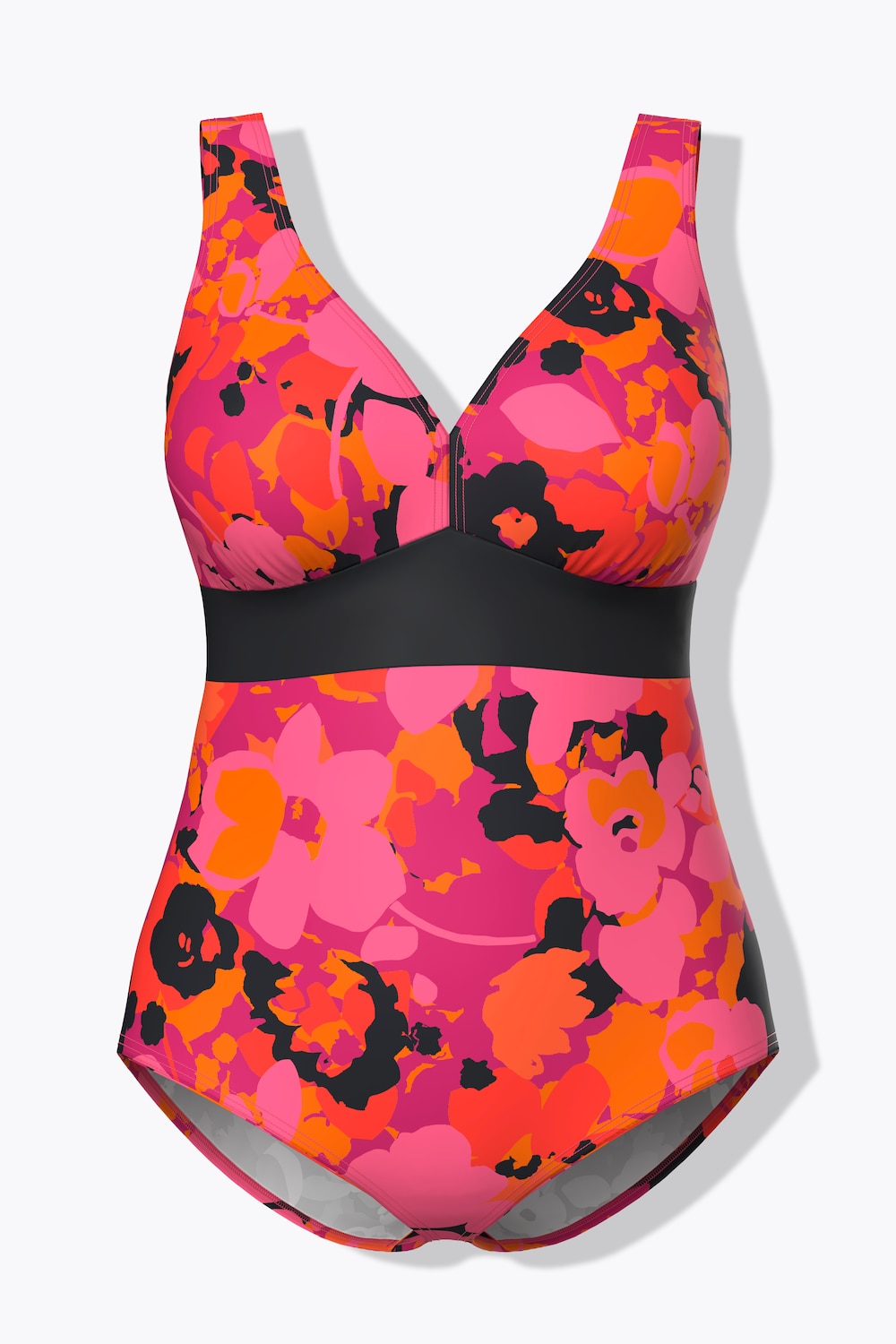 Badeanzug, Blüten, Softcups, recycelt