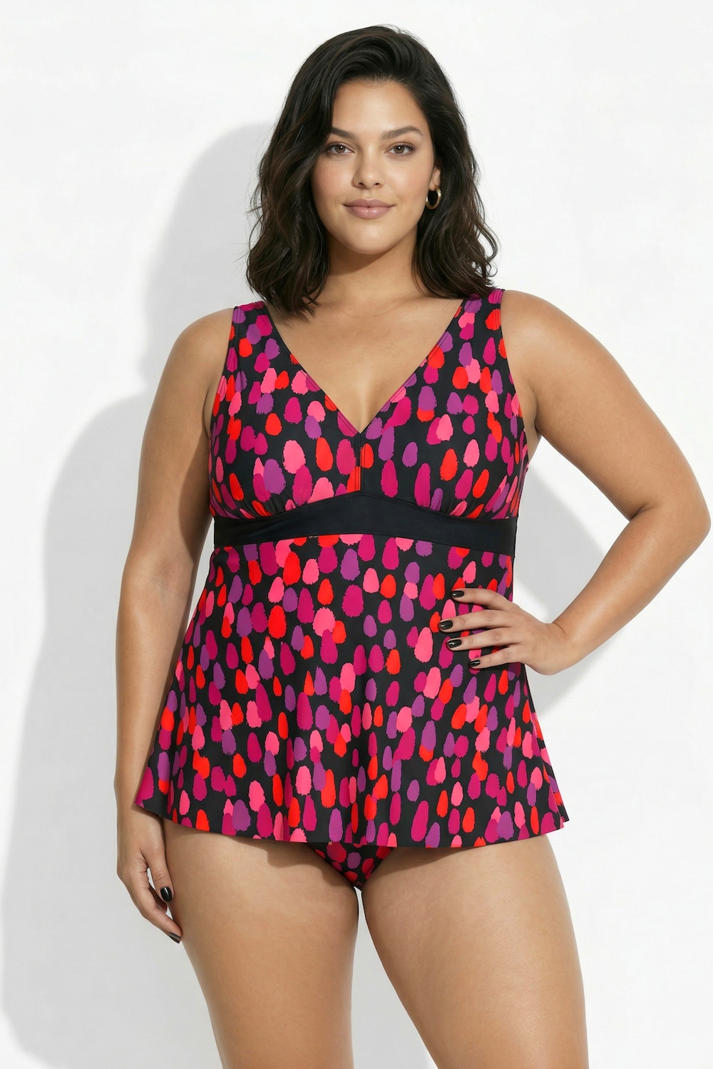 Badekleid, Punkte, Softcups, recycelt