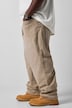 Cordhose, Baggy Fit, 5-Pocket, bis 72