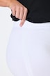 Lot de 2 leggings-corsaires, dentelle et coton bio