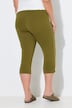 Capri-leggings, 2-pak i økologisk bomuld med blonder