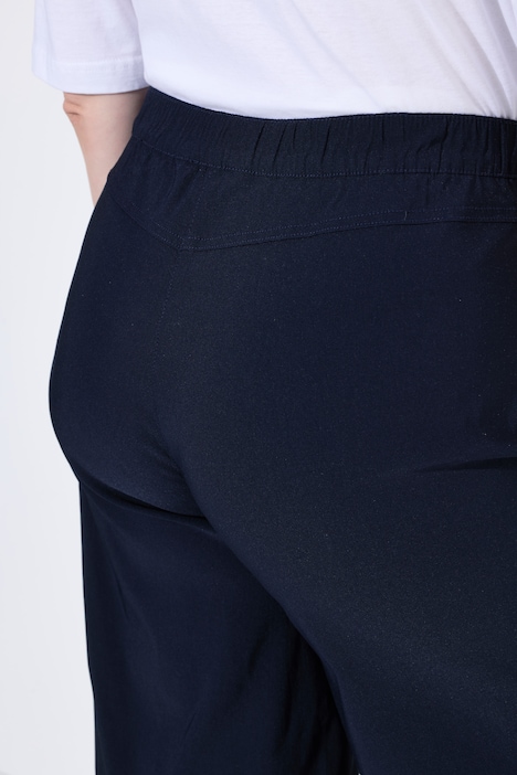 Jupe-culotte en bengaline, taille élastique