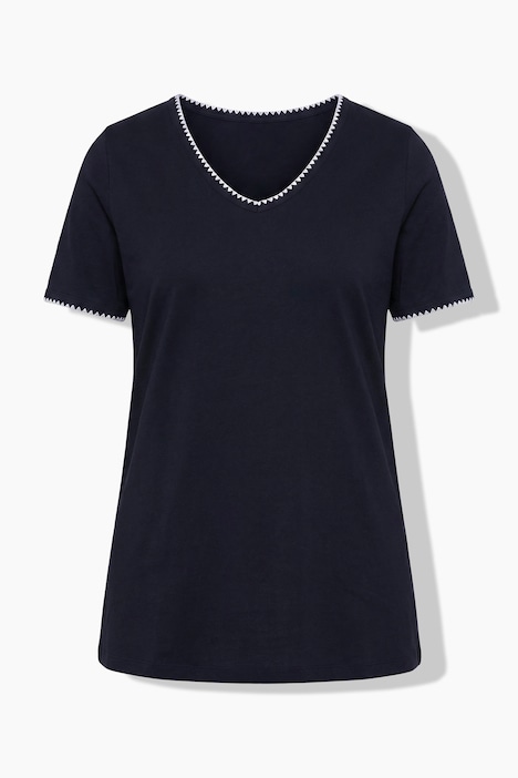 T-Shirt, Comfort Fit, Ziernaht