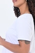 T-Shirt, Comfort Fit, Ziernaht