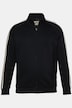 Sweatjacke, lässige Passform, Stehkragen, Chain-Stitch, bis 8 XL