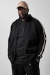 Sweatjacke, lässige Passform, Stehkragen, Chain-Stitch, bis 8 XL