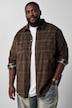 Karohemd, Cord, Langarm, Modern Fit, Kentkragenbis 8 XL
