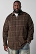Karohemd, Cord, Langarm, Modern Fit, Kentkragenbis 8 XL