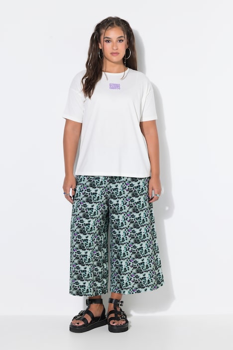 T-Shirt, Oversize Shape, Stickerei
