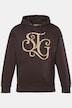 Hoodie, lässige Passform, Kapuzensweater, Brustprint, bis 8 XL