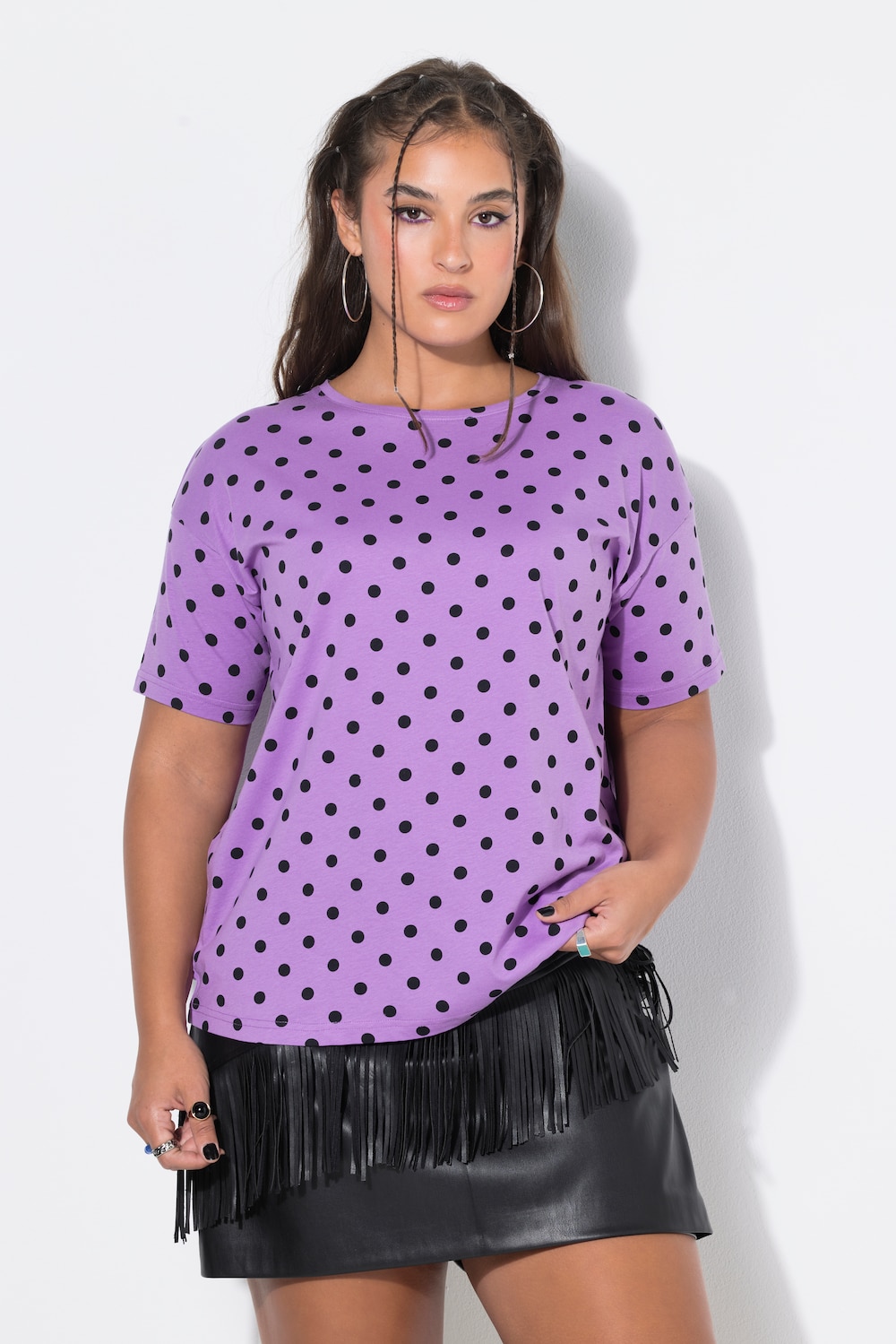 T-Shirt, Oversize Shape, Dots