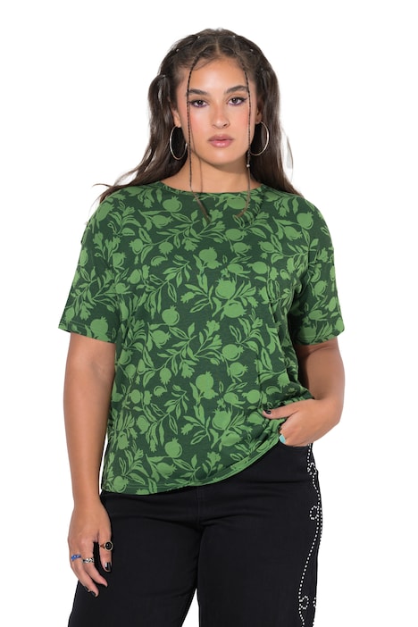 T-Shirt, Oversize Shape, Granatäpfel