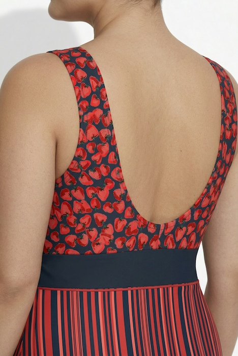 Badeanzug, Erdbeeren, Softcups, recycelt