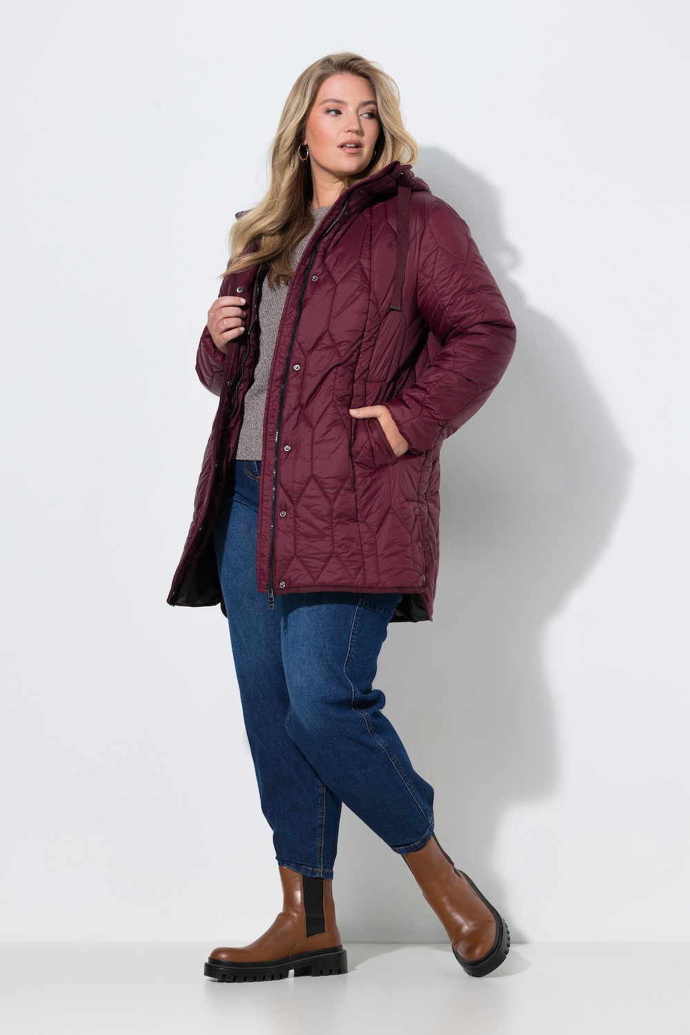 Funktions-Steppjacke, 2-Wege-Zipper