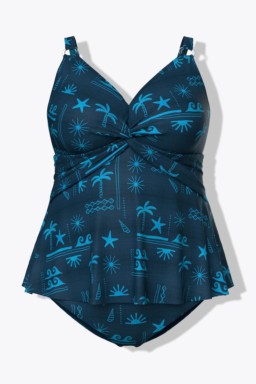 Tankini, Softcups, Träger verstellbar, recycelt