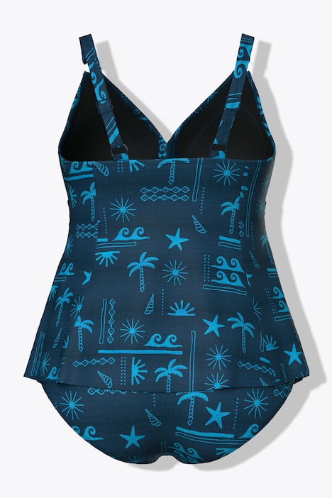 Tankini, Softcups, Träger verstellbar, recycelt