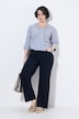 Bengaline broek Mary, smalle pijpen, elastische band, stretch