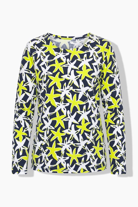 Neon Starfish Long Sleeve Tee