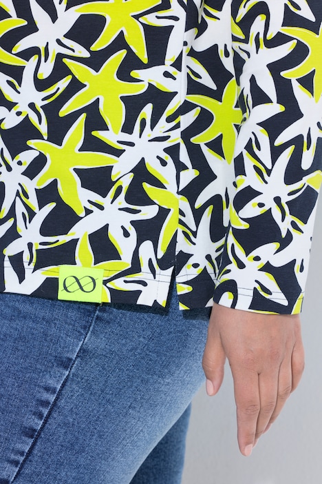 Neon Starfish Long Sleeve Tee