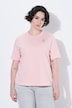 Sweatshirt, Metallic-Stickerei, Rundhals, Halbarm