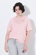 Sweatshirt, Metallic-Stickerei, Rundhals, Halbarm
