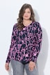 Shirt, Langarm, Rundhalsausschnitt, Print, OEKO-TEX