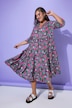 Midikleid, A-Line, Flower-Muster