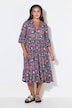 Midikleid, A-Line, Flower-Muster