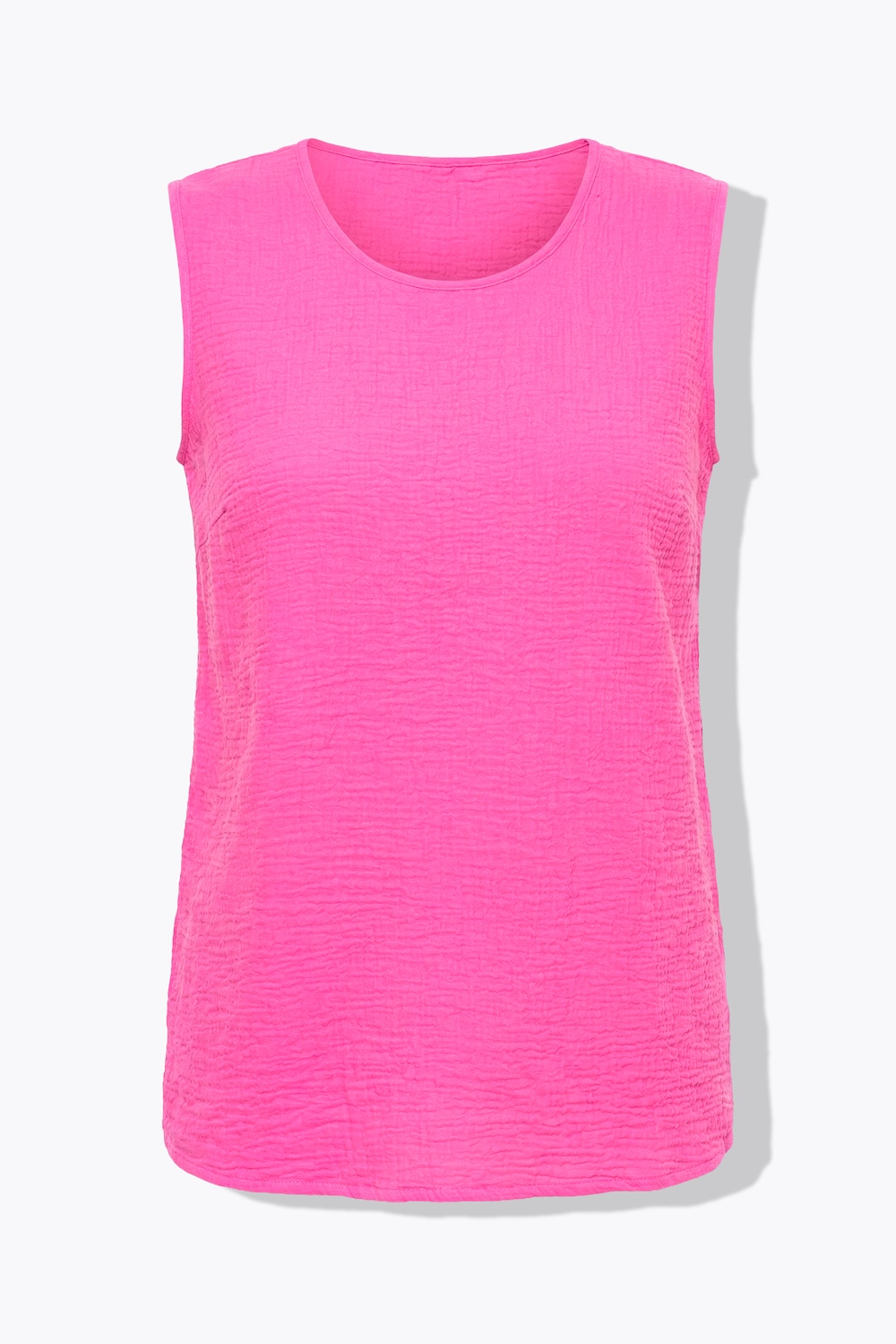 Stora storlekar Blus i A-linjemodell och muslin, Dam, rosa, storlek: 54, Bomull, Angel of Style