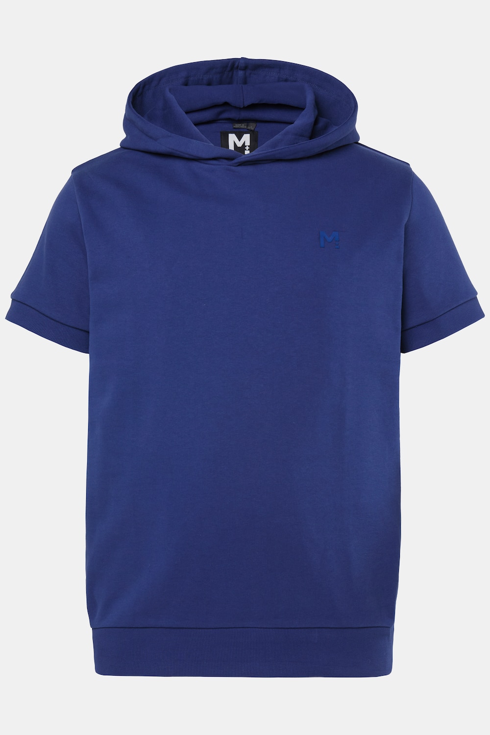 Hoodie, korte mouw, sweatstof, capuchon, tot 8XL