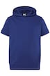 Mikina s kapucí, krátké rukávy, teplákovina, kapuce, do vel. 8XL