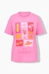 T-shirt i boxy-pasform med sommer-motiv