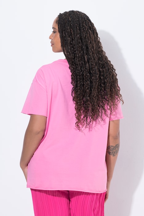 T-shirt i boxy-pasform med sommer-motiv