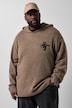 Strickhoodie, lässige Passform, Kapuzenpullover, Wollmix, bis 8 XL
