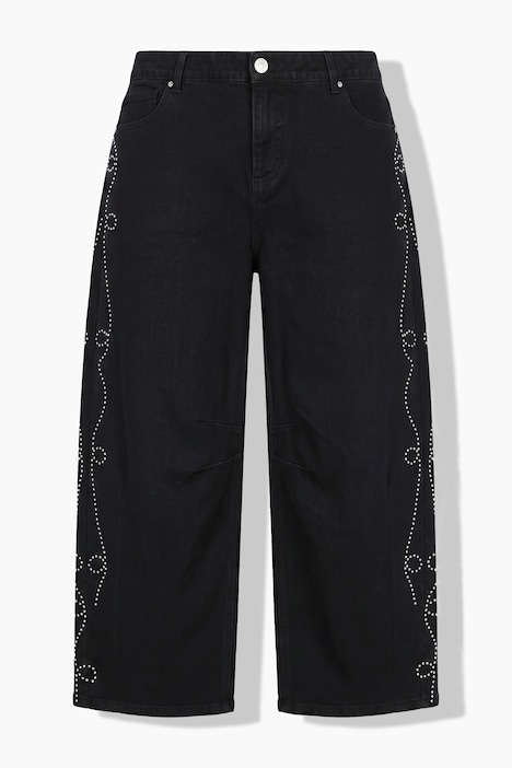 Barreljeans, Ballon Legs, Ziernieten-Muster