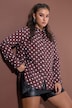 Hemdbluse, Wide Shape, Polkadots