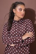 Hemdbluse, Wide Shape, Polkadots
