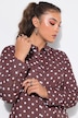 Hemdbluse, Wide Shape, Polkadots