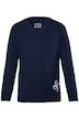 Pullover, Grobstrick, Wollmix, V-Ausschnitt, bis 8 XL