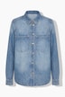 Jeanshemd, Oversize Shape, Zier-Nieten