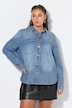 Jeanshemd, Oversize Shape, Zier-Nieten