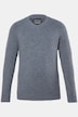 Pullover, Grobstrick, Wollmix, V-Ausschnitt, bis 8 XL