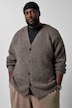 Strickjacke, warmer Strick, V-Ausschnitt, bis 8 XL