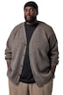 Strickjacke, warmer Strick, V-Ausschnitt, bis 8 XL