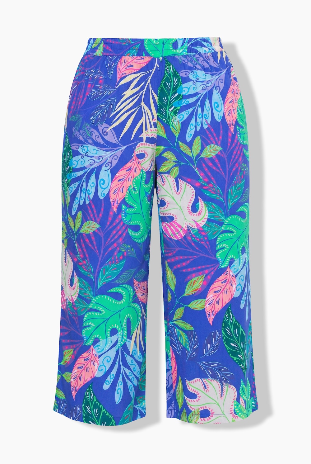 Stora storlekar Culottes med breda, Dam, blå, storlek: 58, Viskos, Angel of Style