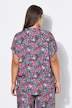 Blusenshirt, oversized, Flowers