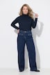 Jeans Mary, weites, ausgestelltes Bein, Komfortbund