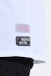 T-shirt i boxy-pasform med puff-tekst