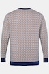 Schlafanzug, Zweiteiler, Bauchfit, Allover-Muster, Langarm, bis 8 XL